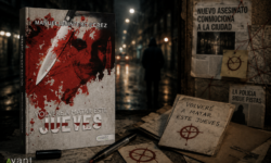 Imagen promocional de Volveré a matar este jueves, thriller psicológico de Manuel Quintero Pérez publicado por Avant Editorial, con estética de investigación criminal, suspense y novela negra.