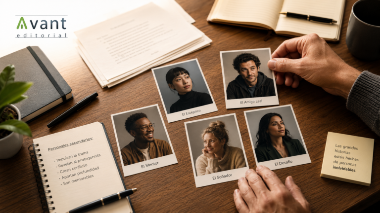 Descubre claves prácticas sobre personajes secundarios inolvidables y mejora tu escritura con consejos editoriales profesionales.