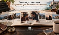 Escena y resumen: cómo combinarlos para que una novela avance